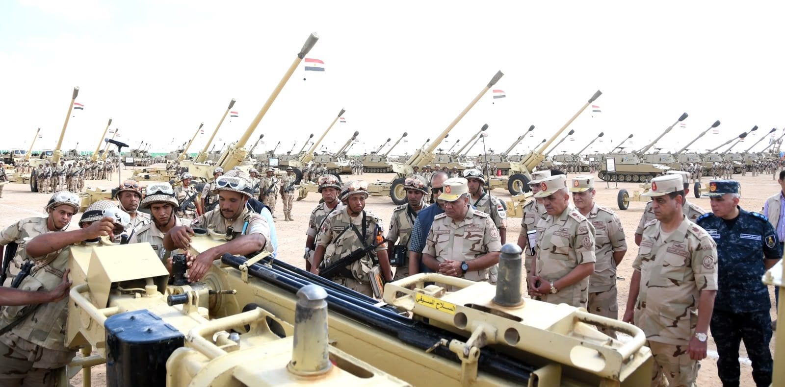 تفتيش حرب لأحد تشكيلات المنطقة الشمالية العسكرية تفتيش حرب لأحد تشكيلات المنطقة الشمالية العسكرية