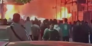سيطرة الحماية المدنية على حريق في مطعم بحدائق القبة بعد انفجار أسطوانة بوتاجاز