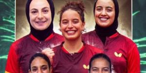 وزير الرياضة يهنئ سيدات تنس الطاولة بالتتويج ببطولة أفريقيا للفرق