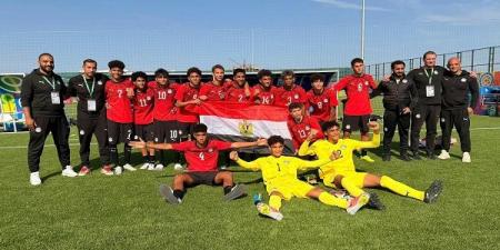 منتخب مصر يفوز بثمانية أهداف في مباراته الأولى بكأس العالم تحت 15 سنة