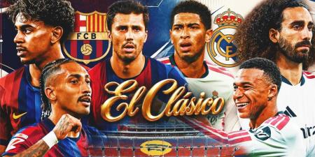 موعد مباراة برشلونة وريال مدريد اليوم والقناة الناقلة والمعلق