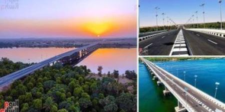 محور كلابشة التنموى بأسوان.. شرايين جديدة تربط بين شرق وغرب النيل.. فيديو :اليوم السابع