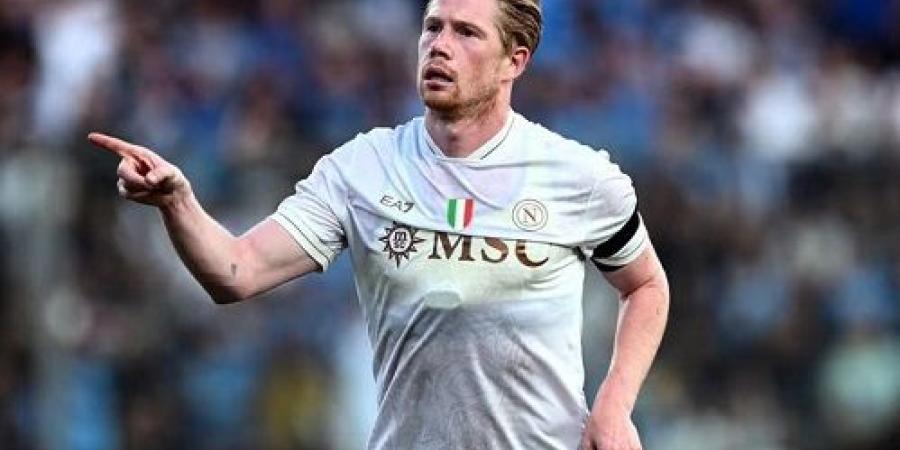 دي بروين في تشكيل نابولي أمام روما بالدوري الإيطالي