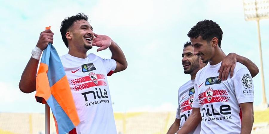 أحمد شريف يسجل هدف الزمالك الأول أمام الجيش الرواندي في الدقيقة الأولى