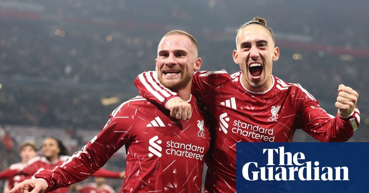 ليفربول ينتصر 3‑2 على فيلاريايل في أنفيلد بعد هدفين ماك أليستر