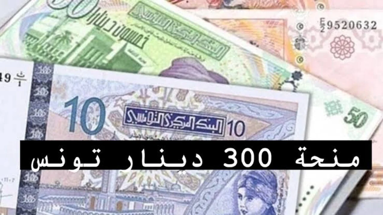 التسجيل في منحه 300 دينار تونسي