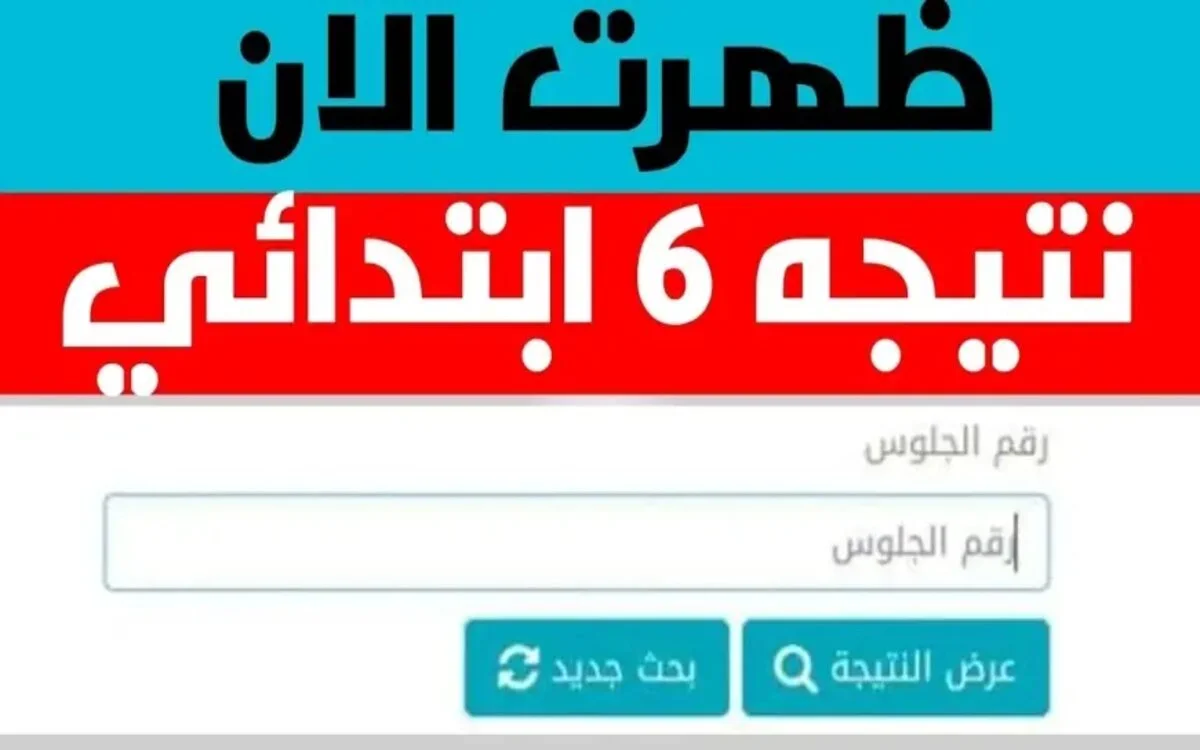 “برقم جلوسك هتعرف نتيجتك” .. نتيجة الشهادة الابتدائية بالاسم 2024 عبر موقع الوزارة برقم الجلوس