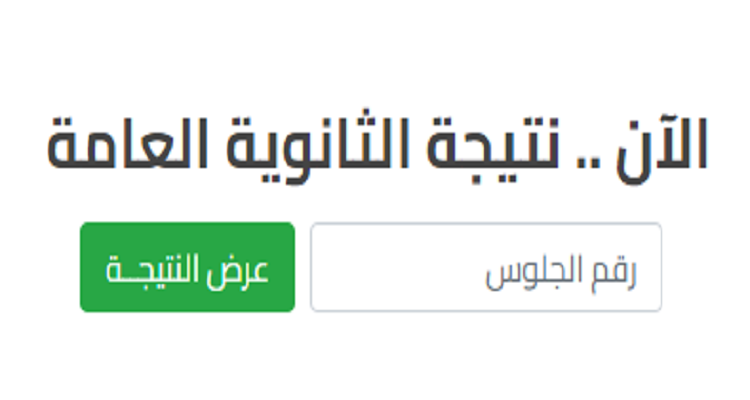 أعرف نتيجتك الآن بكل سهولة “نتيجة الثانوية العامة 2024” .. بدون رقم جلوس الطالب